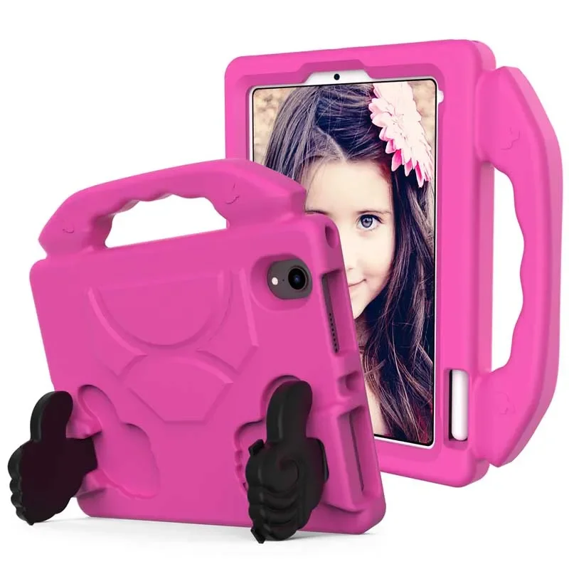 

For Funda iPad Mini (2024) Case EVA Foam For iPad Mini 7th Generation 8.3" Tablet PC Portable Shockproof Protector Cover Kids