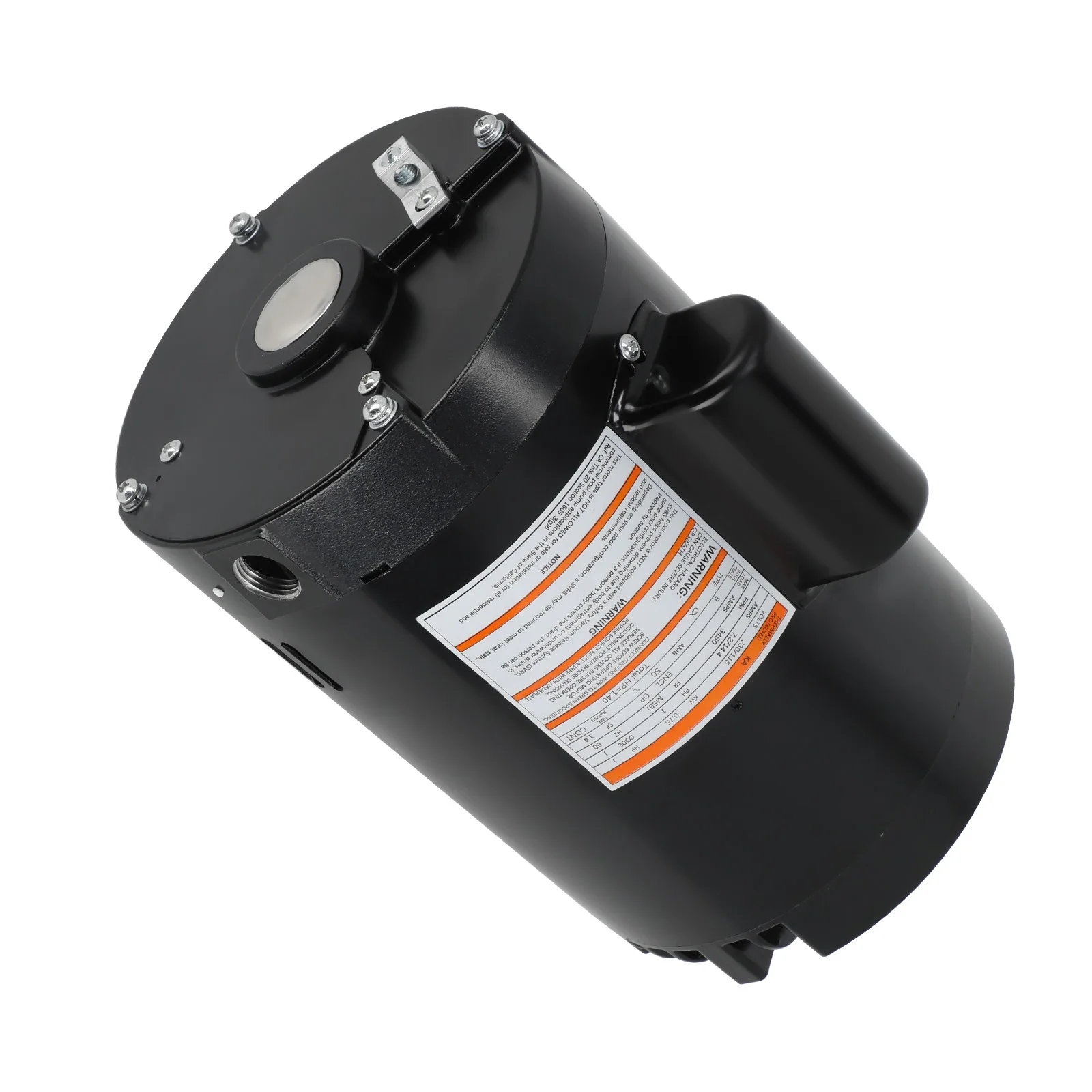 

Мотор для насоса для бассейна 1HP, 115В/230В, B128, односкоростной, для наземных и встраиваемых бассейнов