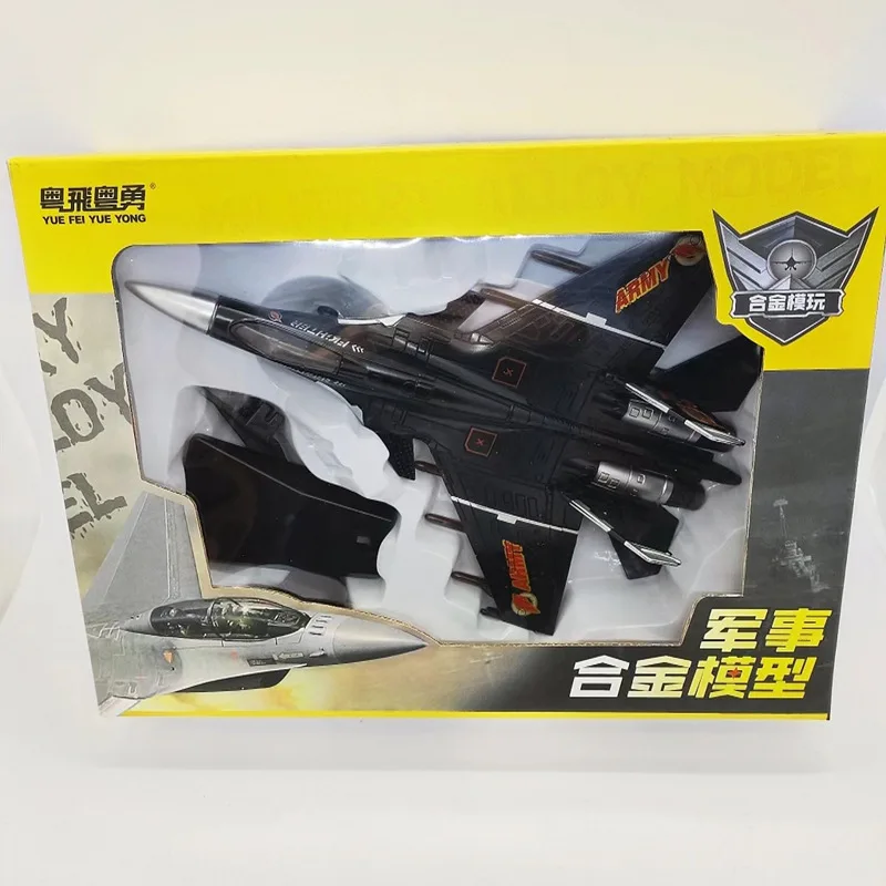 F-15 Alloy Aircraft Sound and Light Pull Back Military Miniature Metal Model Fighter Collection Gifts Toys for boys