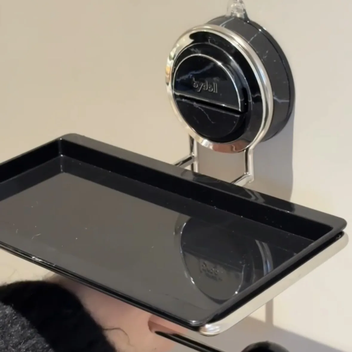 Multi-function wall-mounted toilet paper holder with suction cup, kitchen roll paper holder, bathroom accessories