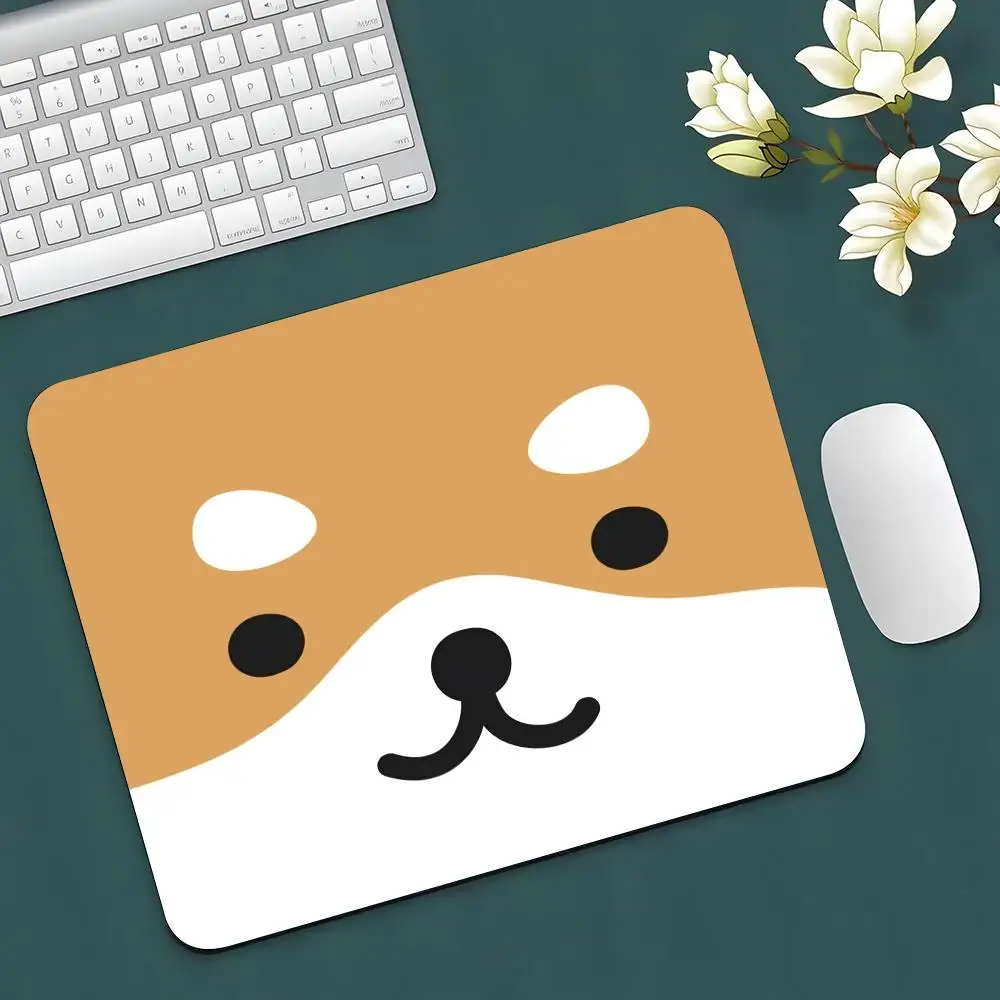Cute Dog Shiba Mouse Pad Rubber Antislip Keyboard Pad Mousepad Gaming Accessories XXL Office Computer Mat