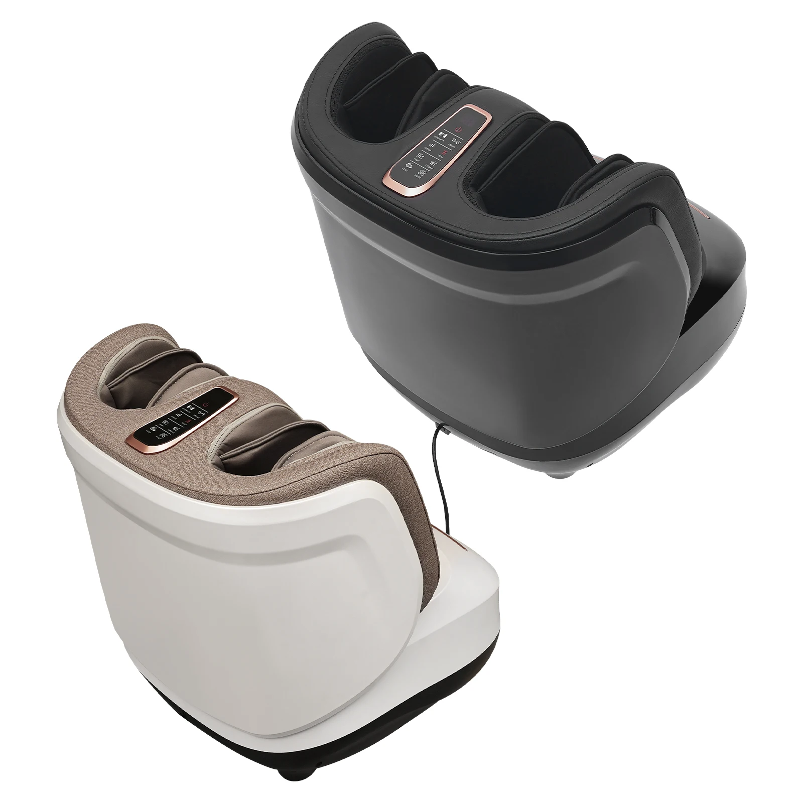 Intelligentes Beinmassagegerät, tiefes Kneten von Waden, Fußmassagegerät, 3-stufiges Akupunkturpunkt-Beinstraffung mit Airbag für 35–47 Fußgröße – Detail 6