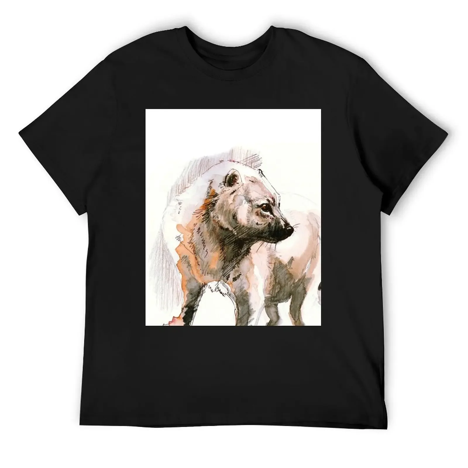 

Speothos the Bush Dog T-Shirt plus size tops boys animal print sports fans t shirt men 100℅ cotton