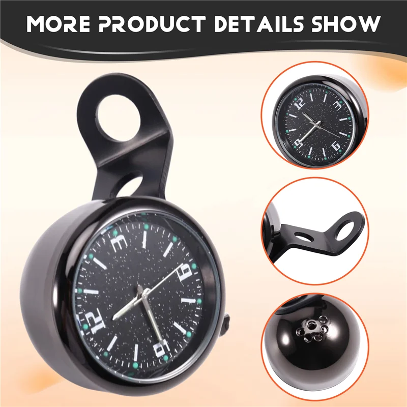 

AB96-часы на руль мотоцикла, часы для мотоциклов, аксессуары для мотоциклов