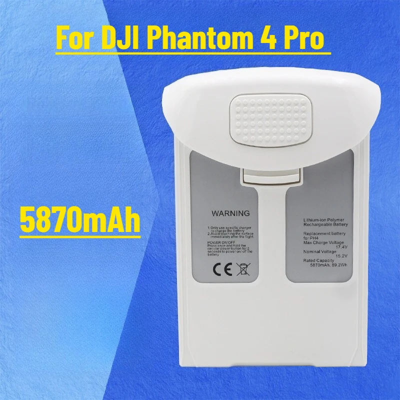 

For DJI Phantom 4 Pro High Capacity Battery 5870mAh Smart Battery