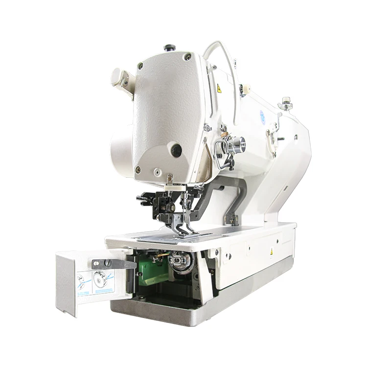 Mechatronics High-speed Lockstitch Straight Buttonholing Industrial Sewing Machine  With Core Motor Component