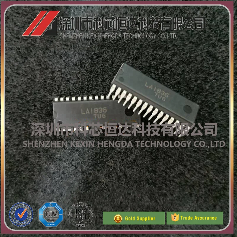 1PCS  LA1836 LA1836M LA1837 LA1845 LA3380 LA3410 LA4571M FM Receiving Chip patch straight insert   New original