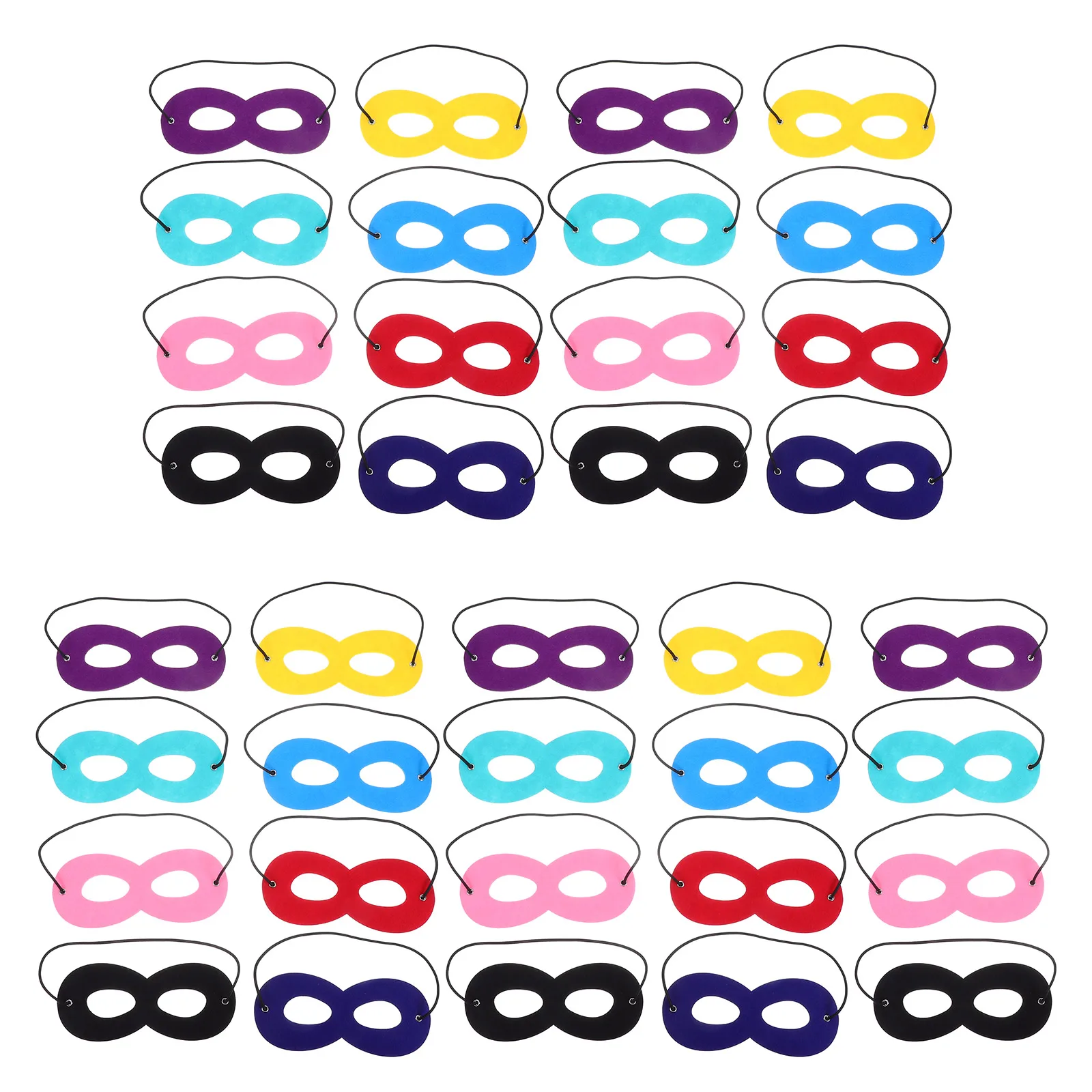 36個 スーパーヒーローマスク アイ パーティー 目隠し 子供用 カーニバルマスク 子供用 仮装