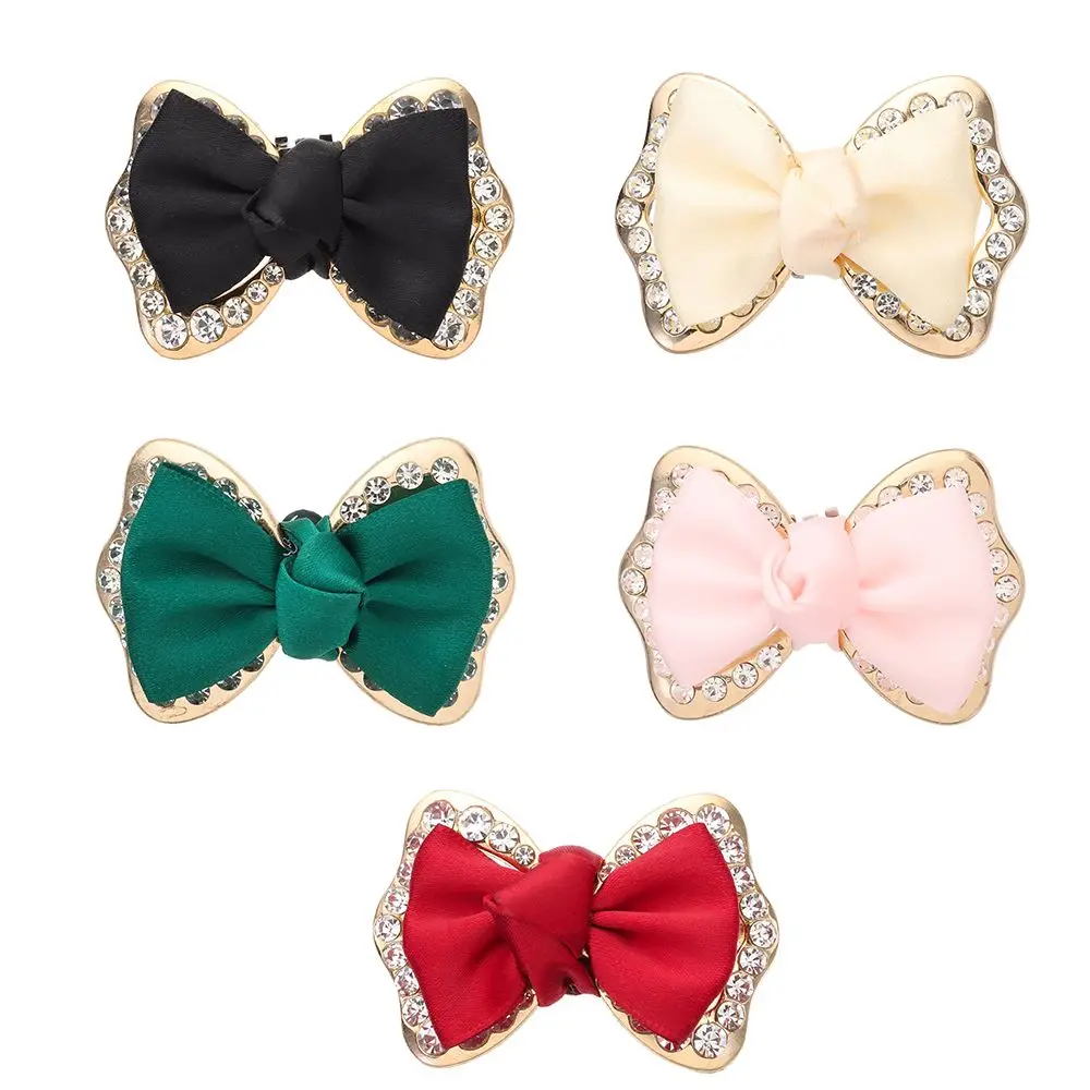 

1PC Rhinestone High Heel Bride Shiny Clips Shoe Decorations Clip Bow Ribbon Clamp Charm Buckle