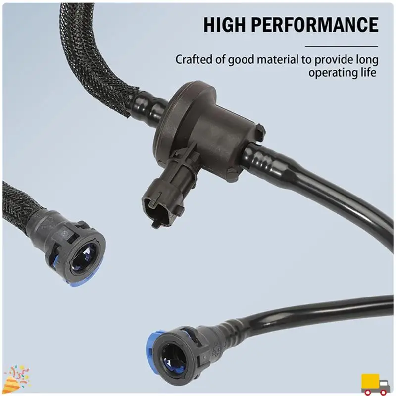 Carbon Tank Magnetventil Kanister Spülventil Magnetventil mit Schlauch für Ford Focus 2012–2018 BV6Z-9D289-B