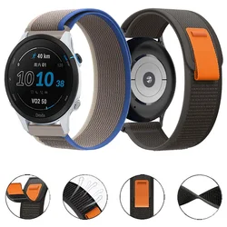 Nylon Trail Loop For Garmin Venu 3/Forerunner 255 Music /Vivoactive 4/Vivoactive 3 Band Venu 2 Plus Sport Strap 20 22mm Bracelet