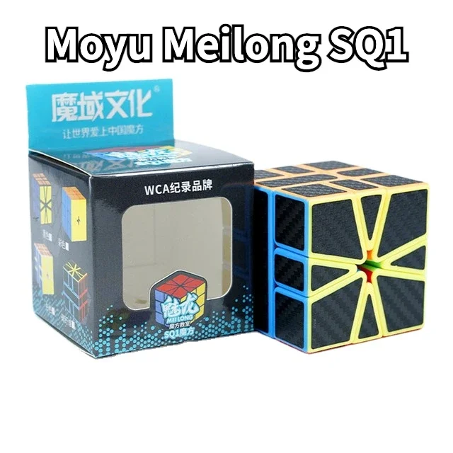 Socube Moyu Meilong SQ1 3x3 Magic Speed Cubing Puzzle Cube для взрослых и детей Пластиковая игрушка для снятия стресса из мат...