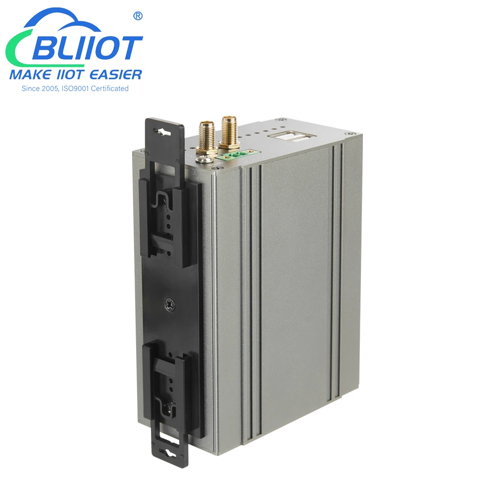 ARM A7 1+8GB Compact Node-RED Edge Gateway Mendukung Ethernet, 4G, WiFi