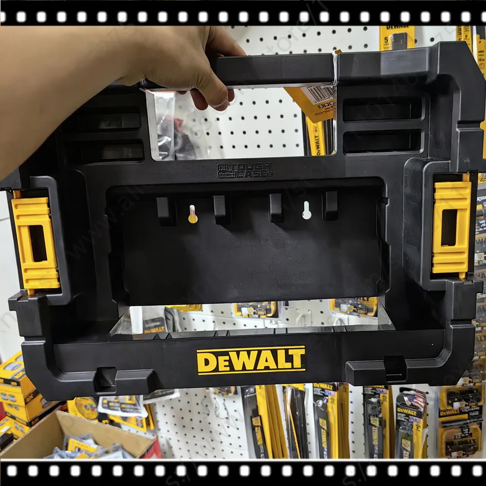DEWALT 휴대용 플라스틱 보관 도구 케이스 전원 도구 액세서리 상자 스택 가능한 이동식 DT70716-QZ TSTAK