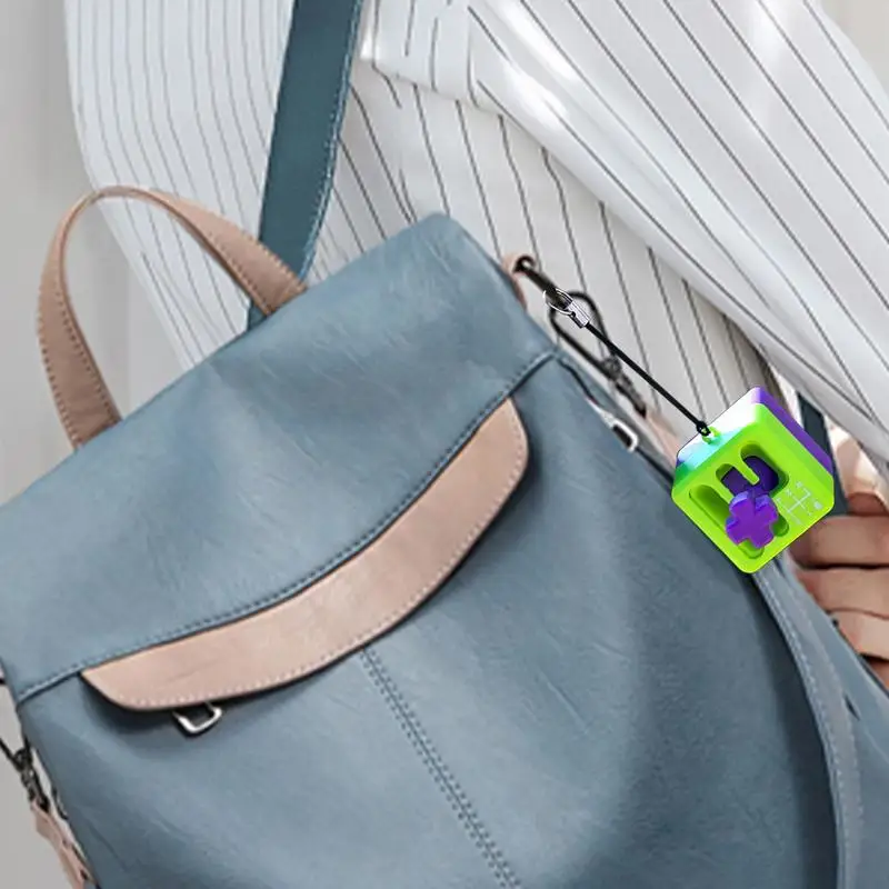 LLavero de cambio de marchas Manual, juguete Fidget impreso en 3D, potenciador del estado de ánimo, juguetes novedosos para oficina, escuela y exteriores