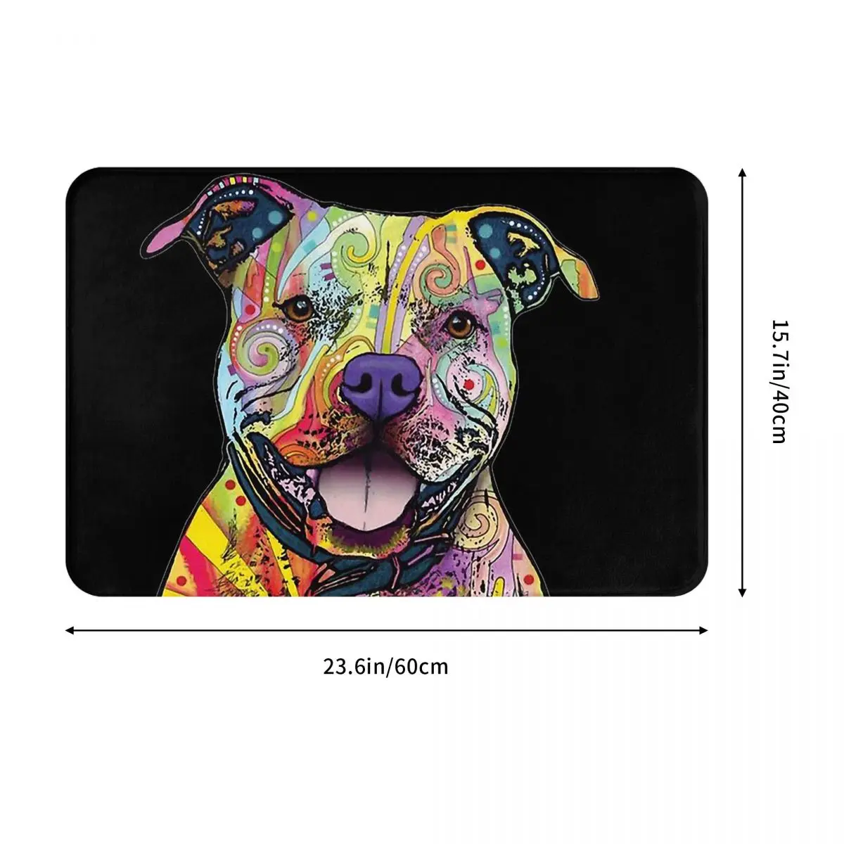 Corgi Herding Dog Pembroke Non-slip Doormat PITBULL LOVERS FATHER DAY GIFT Bath Bedroom Mat Outdoor Carpet Flannel Modern Decor