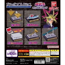 Bandai Original 5Pcs Gashapon Collection Yu-Gi-Oh! Anime Figure Toys For Kids Gift Model Ornaments