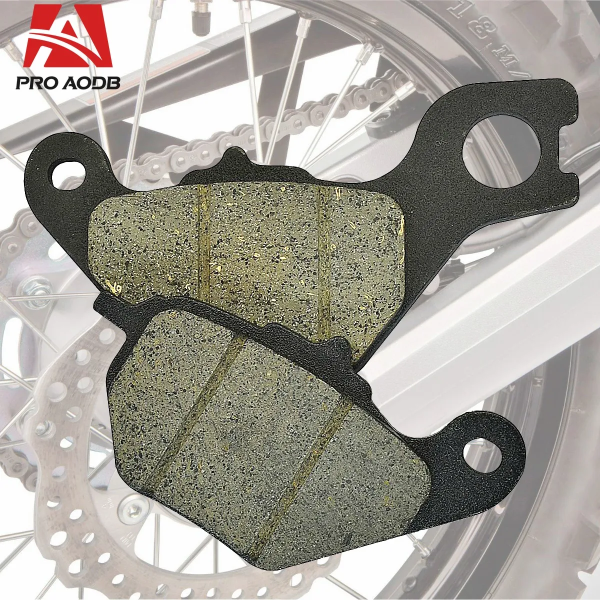 

High-Quality Motorcycle Original Brake Pad Motorcycle Scooter Brass Alloys Rear Brake Pads Kit For CU2 CU3 Super Soco TS TC