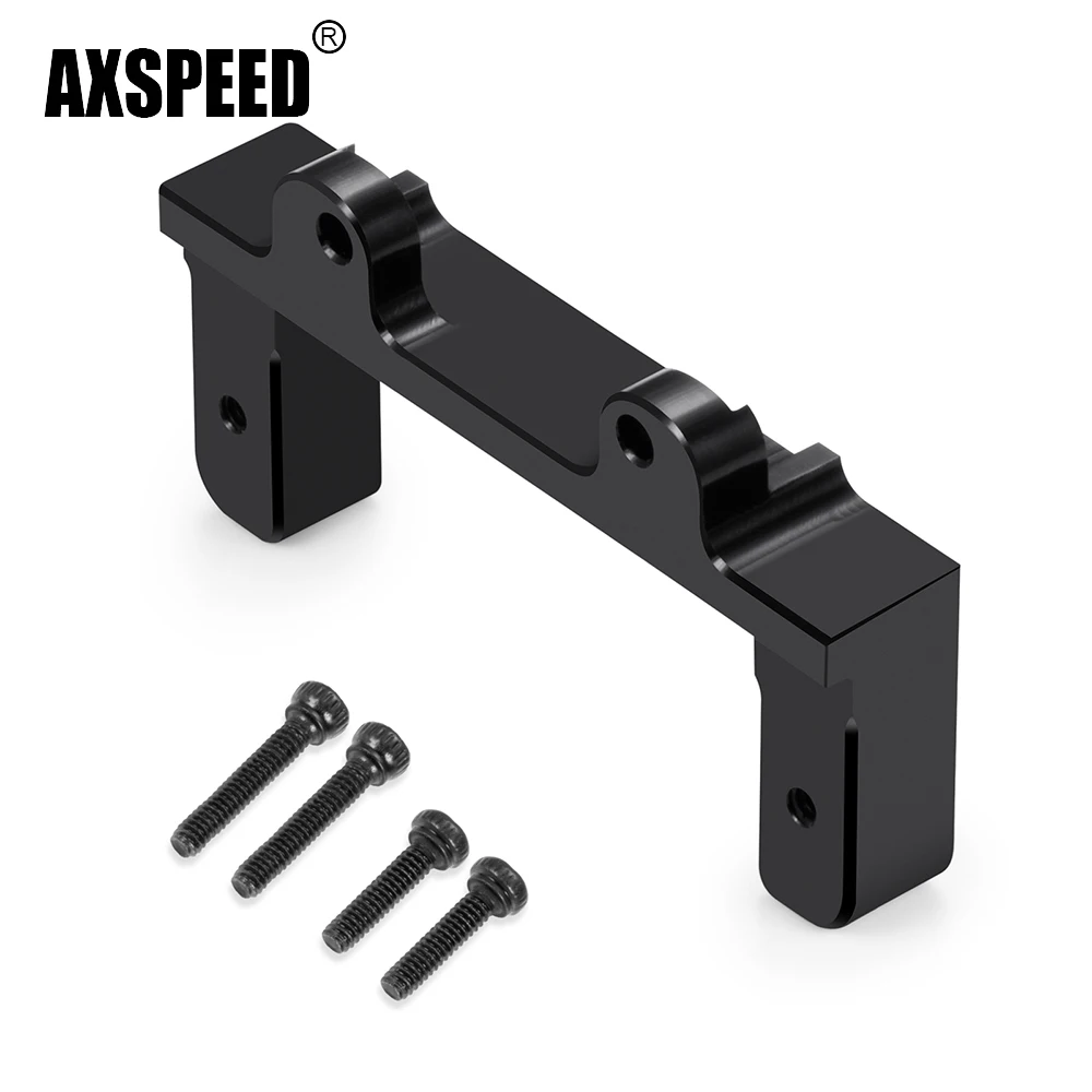 AXSPEED Aluminum Alloy Servo Fixed Mount for FMS FCX24 D90 D110 Discovery Range Rover 1/24 RC Car Truck Upgrade Parts