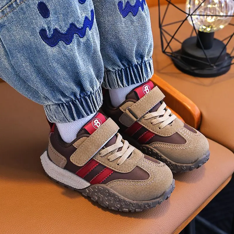 

2026 Spring Autumn Kids Sneakers Breathable Casual Chunky Sports Shoes for Boys Girls Lightweight Running Shoes Toddler