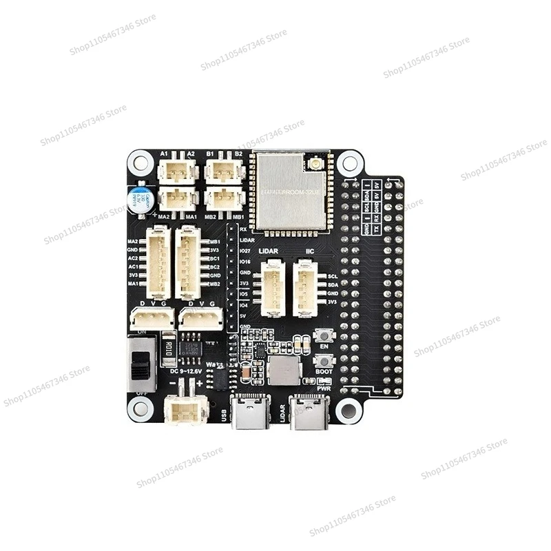 For Universal Driver Board for Robots, Based on ESP32 Multi-function Interface