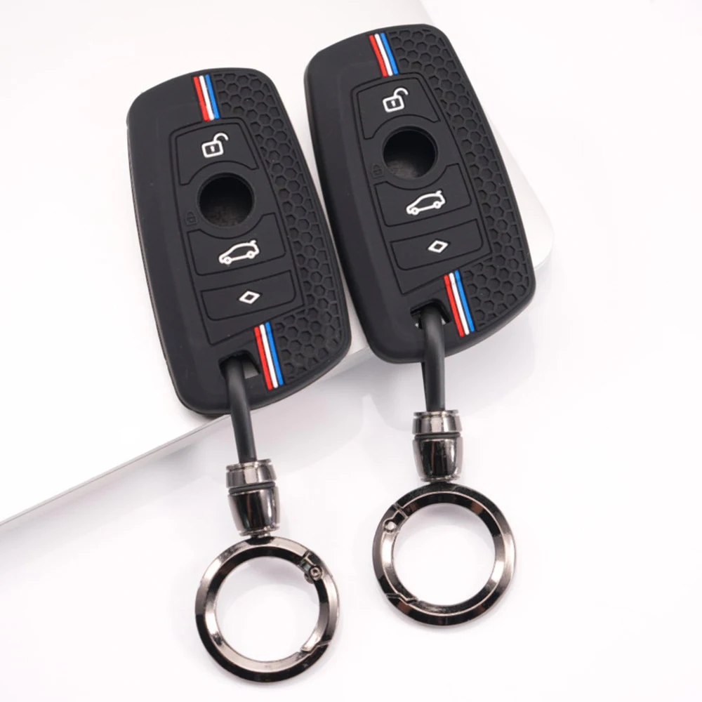 Smart Key Shell With Wrist Strap For BMW 1 Series 2 Series 3 Series 4 Series 5 Series 7 Series X1 X2 X3 X4 X5 X6 Z4 M3 M5 Slim