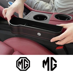 Car Seat Gap Organizer Non-Slip Storage Box For MG Zs EV 5 2022 Rx5 Rx8 Tf 3 6 Phev Hs Astor One V80 Gs Auto Accessories Tools