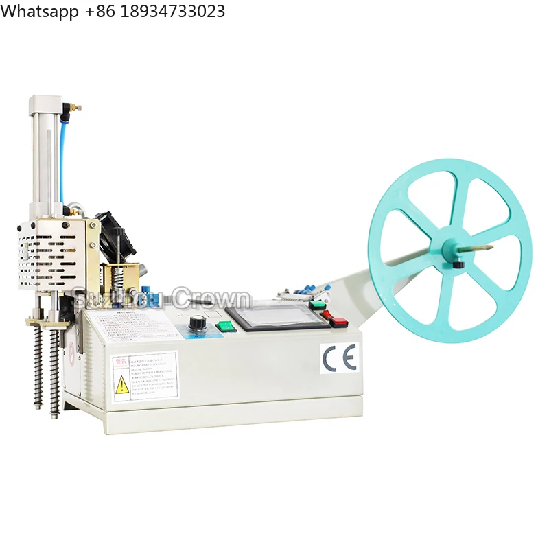 Automatic Hot and Cold Cutting Machine with Stacking /small Nylon Rope Cutting Stacking Machine