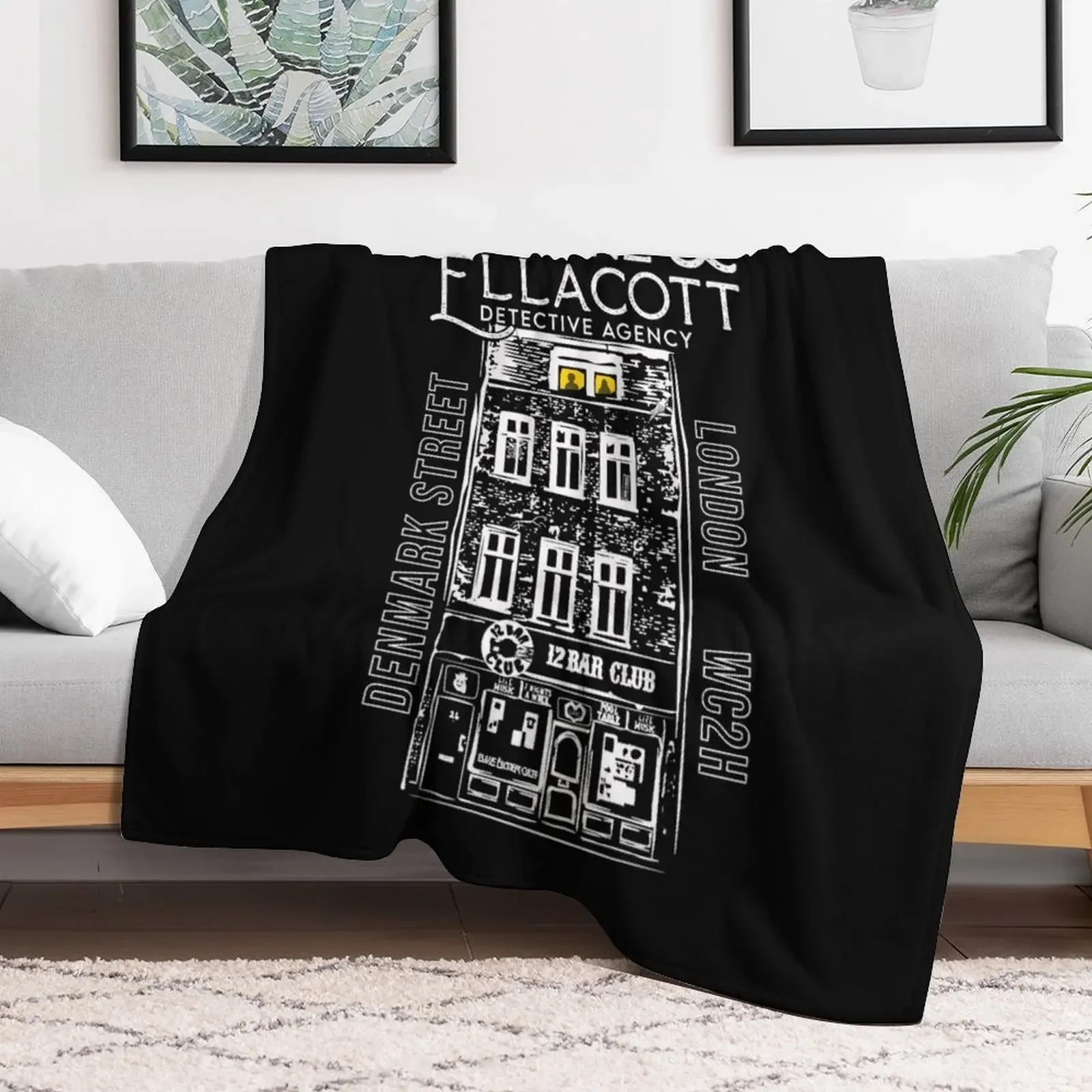 Cormoran Strike and Robin Ellacott Throw Blanket Furrys cosplay anime Blankets