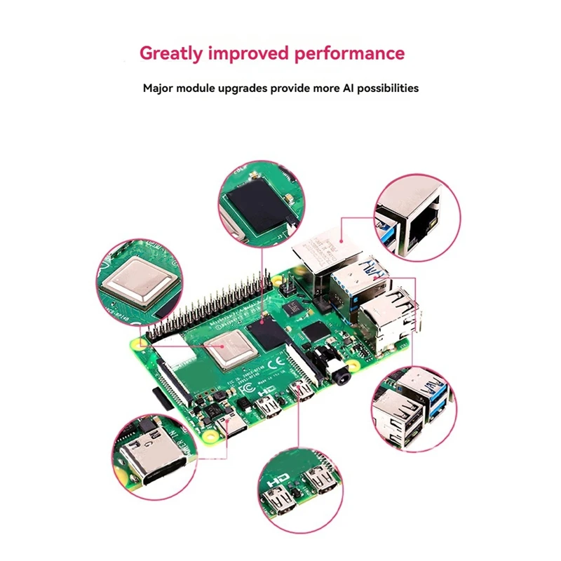 For Raspberry Pi 4 Model B 8GB RAM Development Board Ideal For Programming And Development