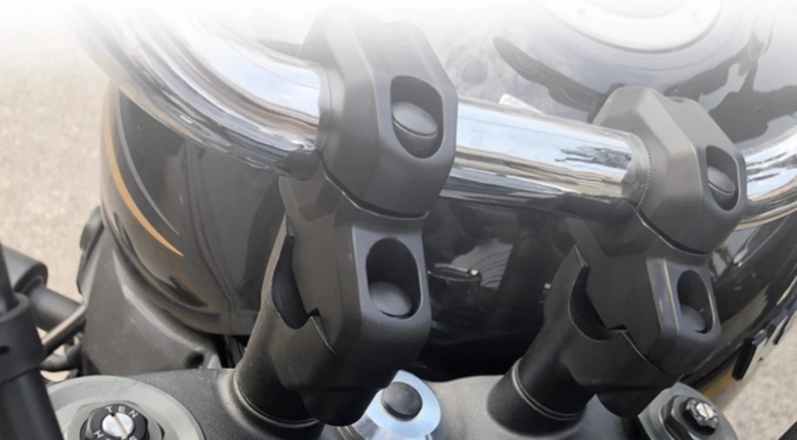 Motorbike Handlebar Riser Bar Mount Handle Clamp Extend Adapter For Kawasaki Z900C Z900RS Cafe 2017-2020