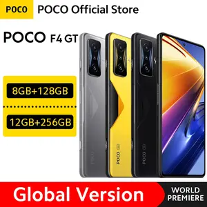 POCO-F4 gt 5 3gスマートフォン、snapdragon 8世代、1オクタコア、120 60hz amoled dotdisplay