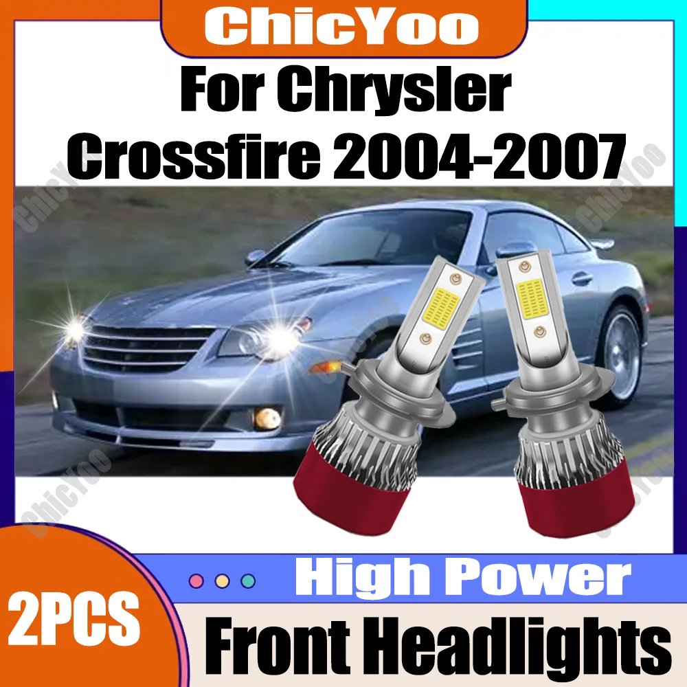

Canbus No error H7 LED Headlight 150W 30000LM 6000K White Turbo Light Plug and Play For Chrysler Crossfire 2004 2005 2006 2007