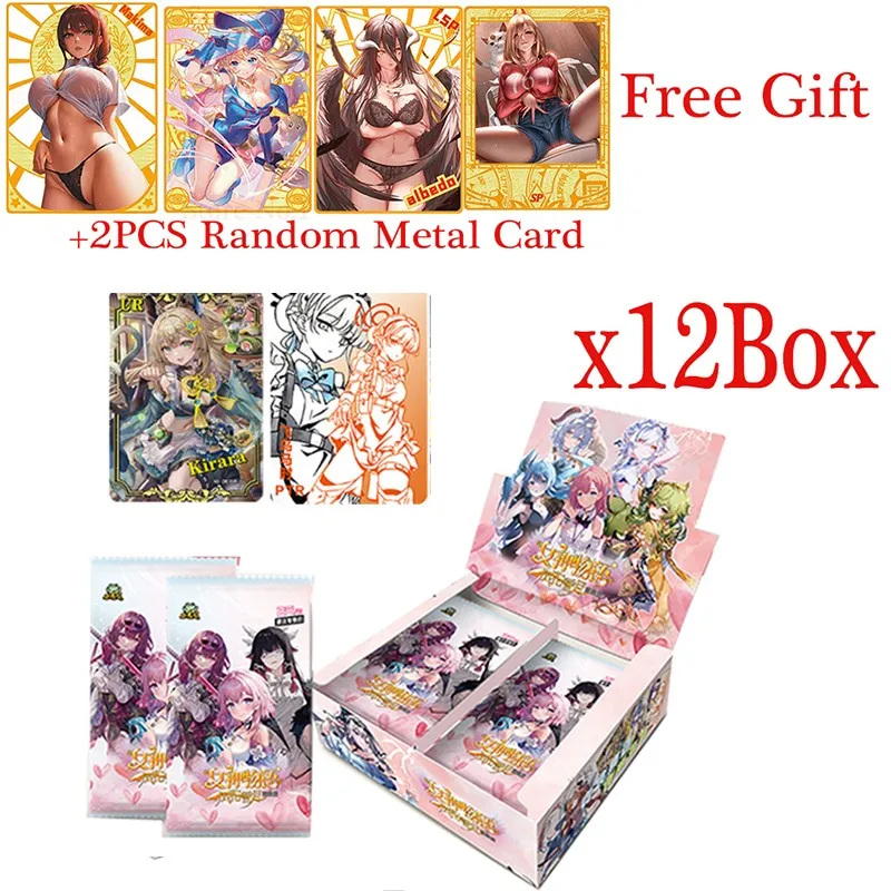 Wholesales Goddess Story Collection Cards NS-2M10 Booster Box Anime Girl Tcg Game Cards Child Kids Doujin Toy Hobbies Gifts