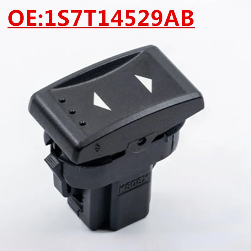 Single Power Window Switch 1S7T14529AB 1S7114529AB For Ford Mondeo Mk3 2001–07 Transit Connect 2002–13 Fiesta V 2001–08