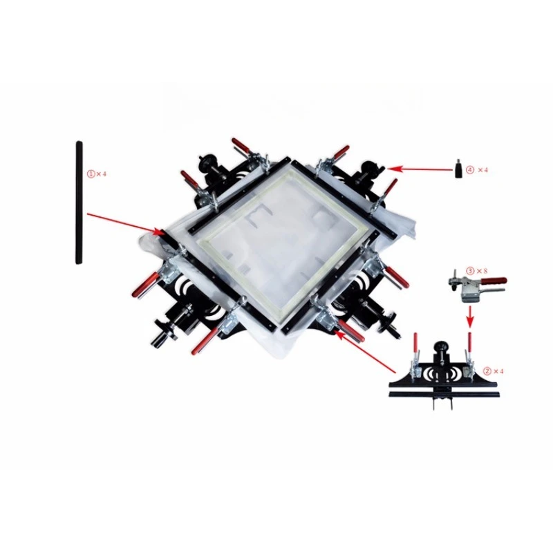 006261 SPE6060 Quick Clip Manual Stretching Machine