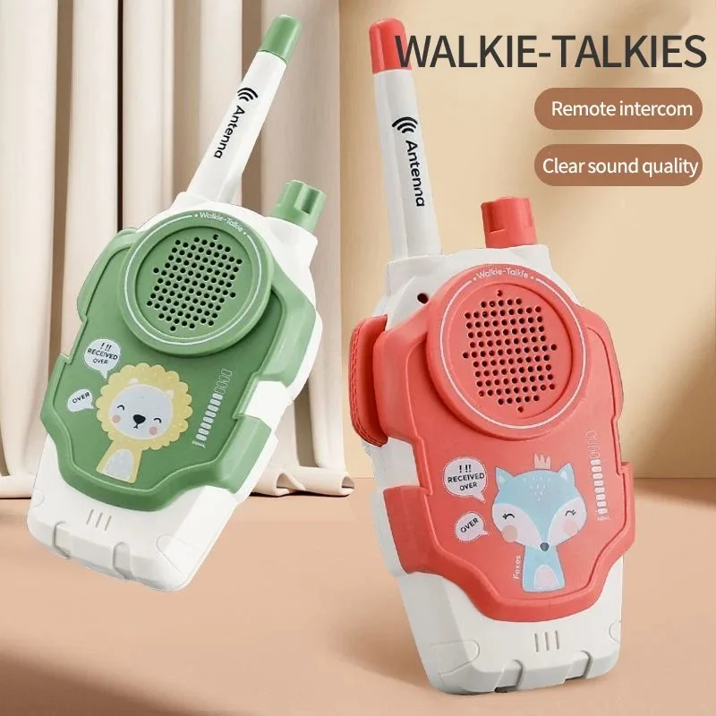Walkie-Talkie Handy im Freien süßes Spielzeug Kinder Eltern-Kind-Gegensprechanlage Maschine Cartoon Jungen und Mädchen Lernspielzeug Geschenk