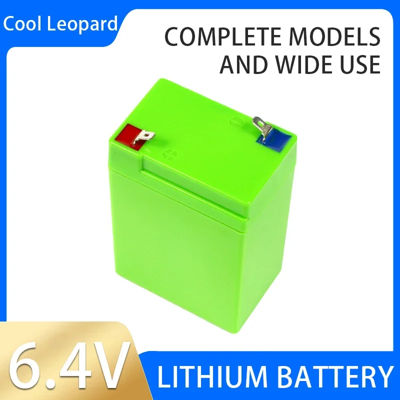 

6.4V4Ah lithium iron phosphate battery, used for toy cars, children's cars, batteries, electronic scales, lithium batteries.