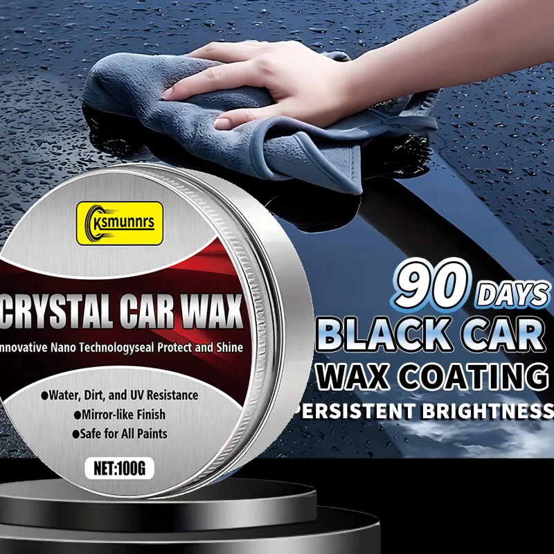 3. Premium Black Car Polish - High-Gloss Protection Shine Booster Scratch Remover