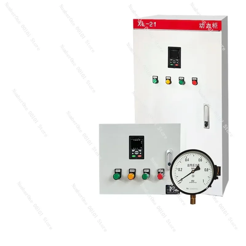 VFD Control Cabinet Constant Pressure Water Supply Distribution Box PLC Motor Governor Frequency Converter Pump Station