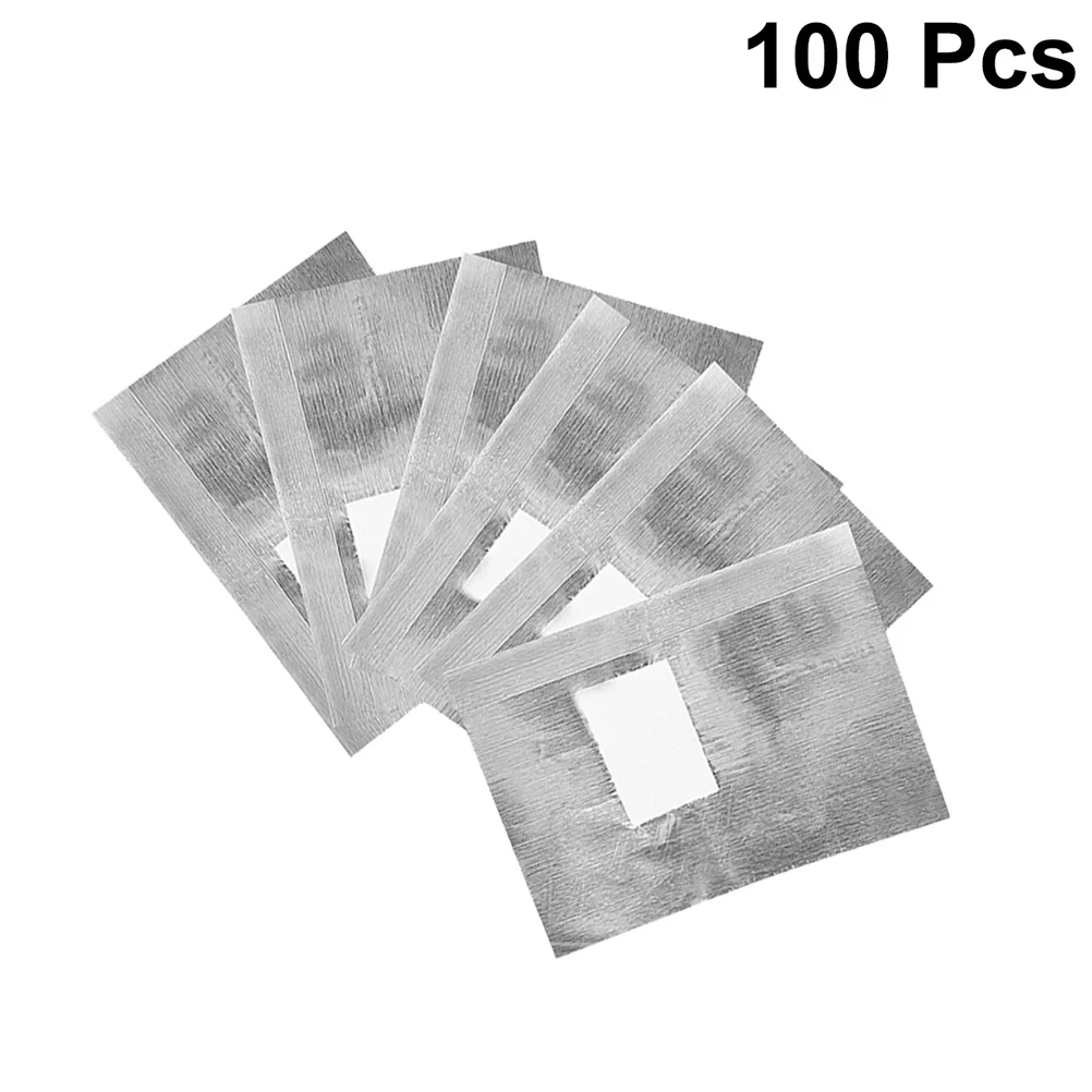 100 Uds almohadillas removedoras toallitas Premium para arte en Gel manicura pedicura palo de limpieza incluido papel Gel esmalte de uñas esmalte de uñas
