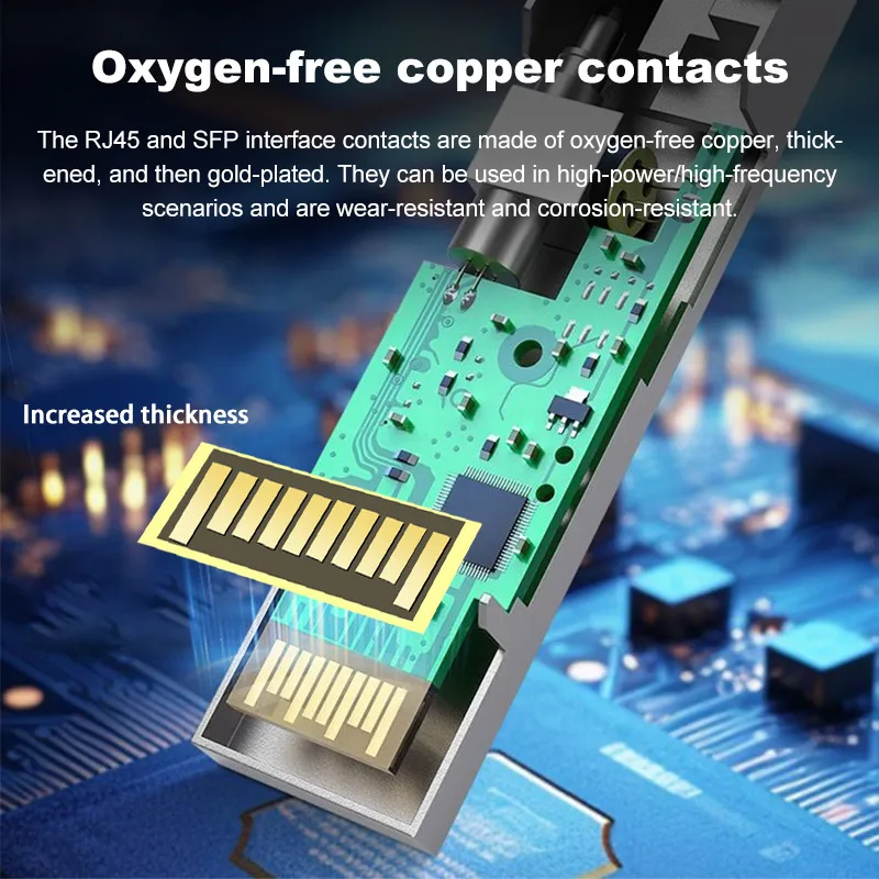 1 paire 1.25G BiDi SC SFP Module optique pour Mikrotik/Meraki/Cisco commutateur SFP émetteur-récepteur SM taux adaptatif SFP Module à fibres optiques