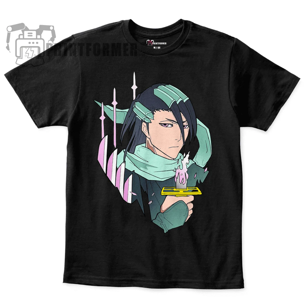 Byakuya Kuchiki T-Shirt Bleach Shirt Manga Strip Anime Graphic Tee