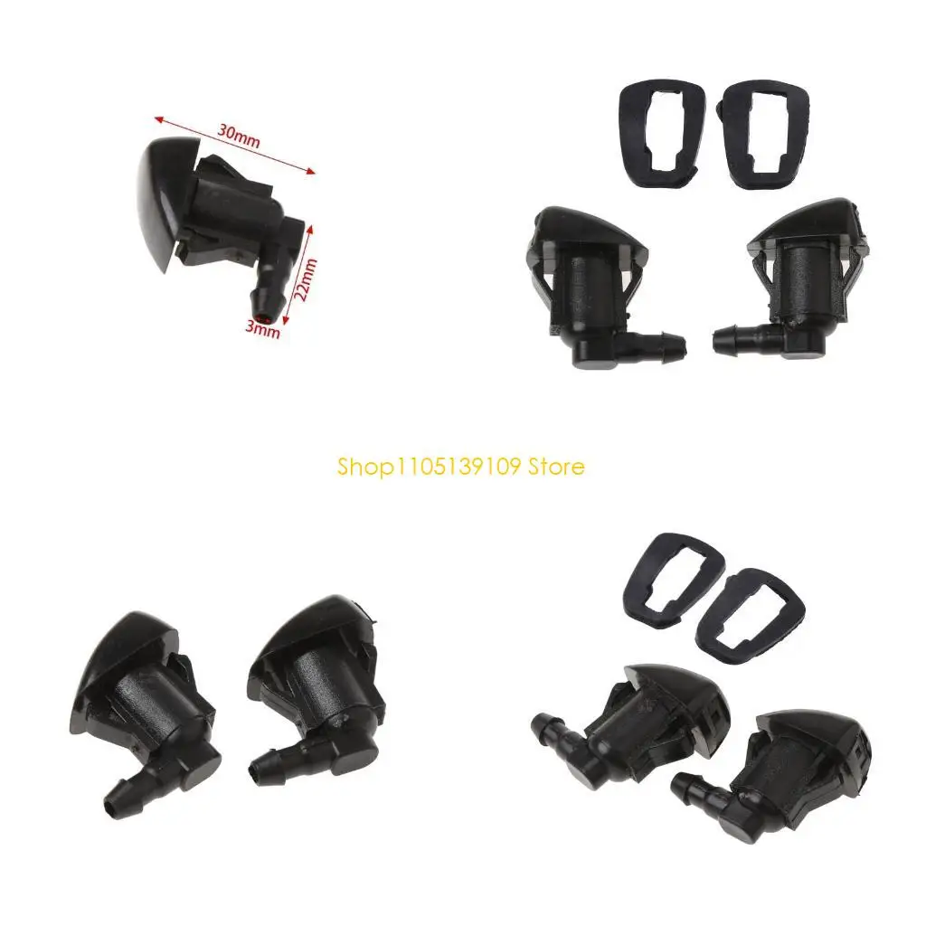 P5ED 2 uds boquilla limpiaparabrisas coche resistente desgaste accesorios coche para E120 XV3
