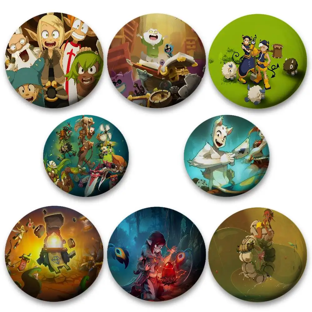 D-Dofus Cartoon star badges, brooches, pins, tin props, Christmas gifts, birthday gifts