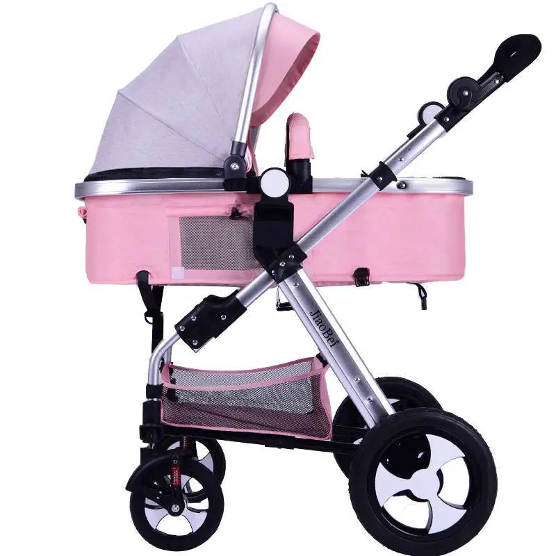 Lightweight Portable Baby Stroller That Can Sit Lie Down Fold and Shock Absorb Baby Strollers That Can Board Airplanes