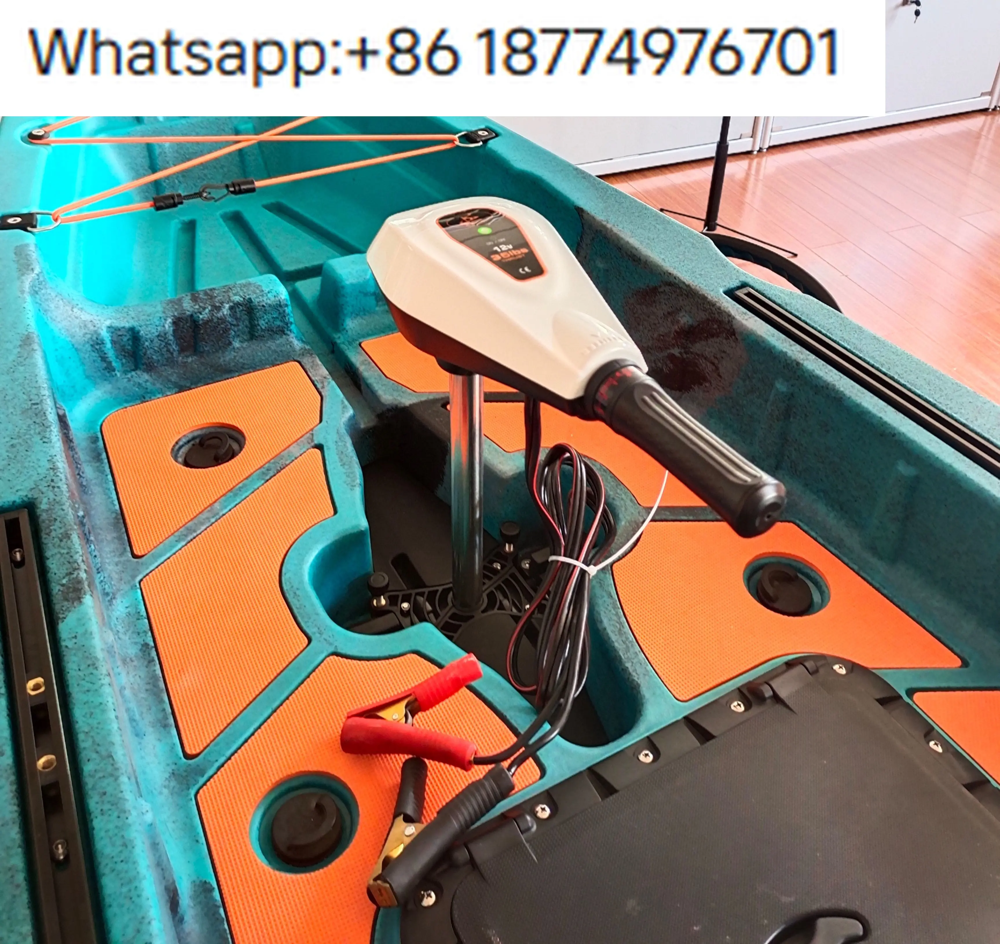 

Outdoors Electric Motor Outboard for Fishing Breeding 35LBS Propeller Durable Inflatable PVC Eco-friendly Ka