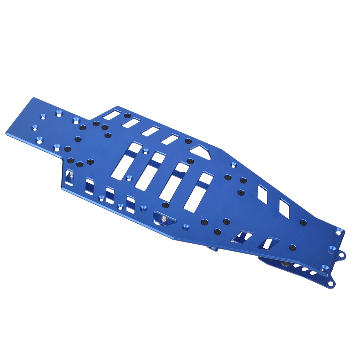 1/10 Traxxas 2wd Rustler VXL/Rustler/Bandit VXL/Bandit XL-5 용 알루미늄 변환 섀시 프레임 키트, 3728 3729 부품 교체