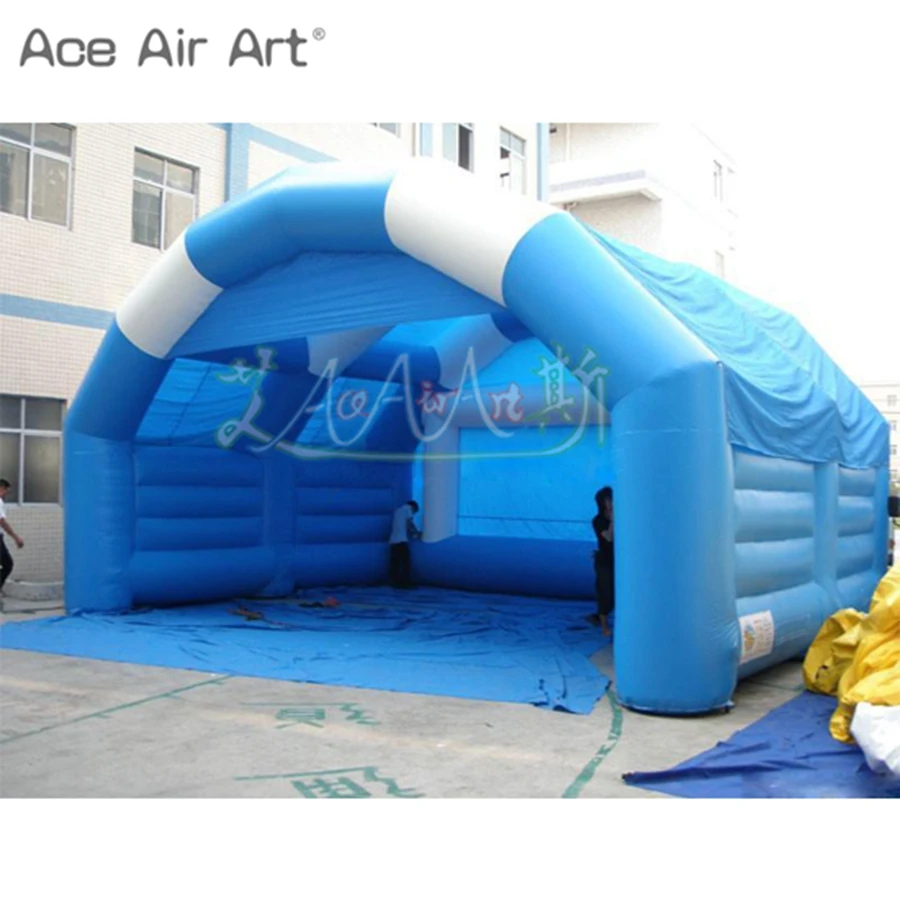 

Blue Inflatable Vine Structure Tent for Trade Show, Exhibition Promotion, Made by Ace Air Art, Wholesale