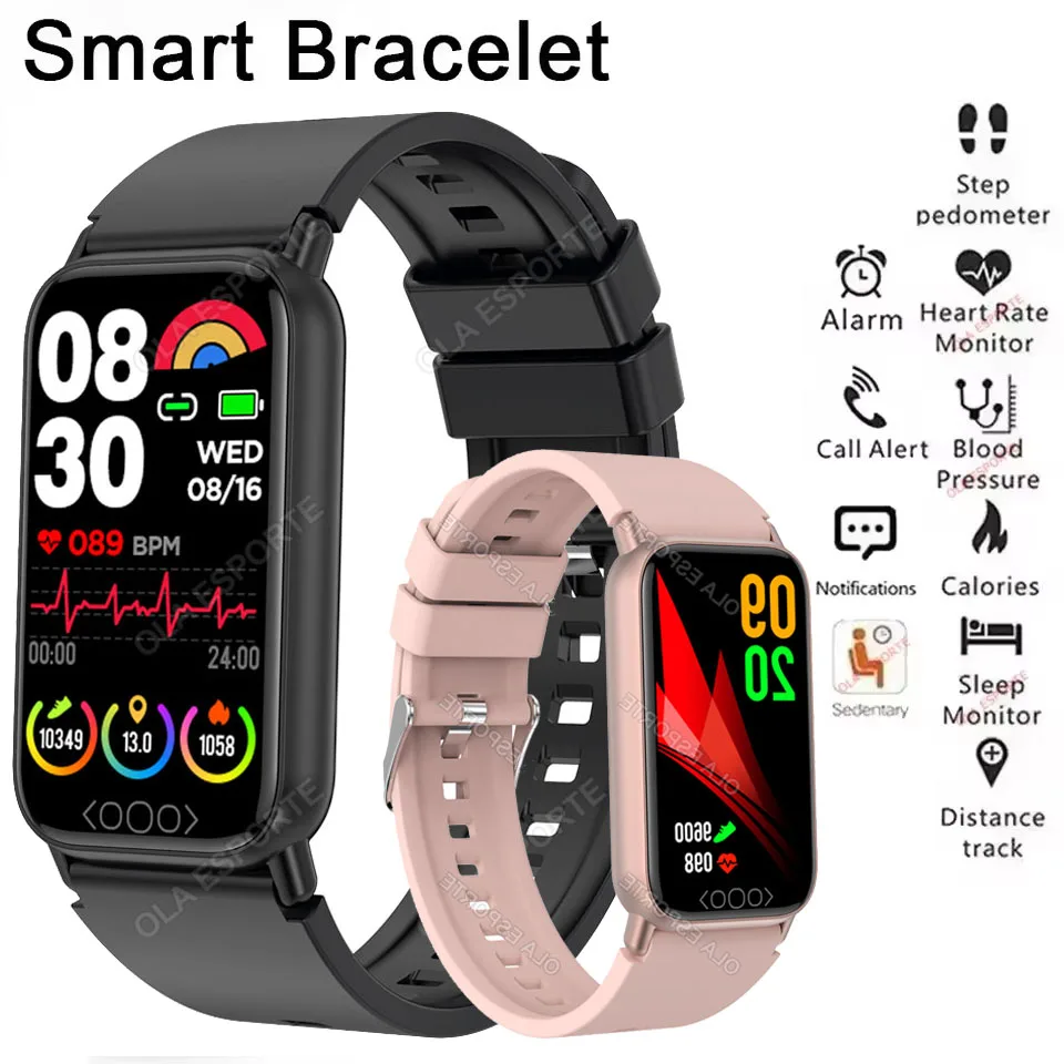 

New Smart Watch Temperature/Pressure Monitoring 24H Health Monitoring BT Call Smart Band Sports Waterproof Smart Bracelet 2026